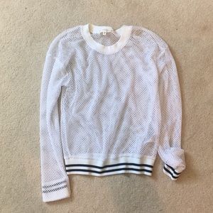 mesh long sleeve shirt